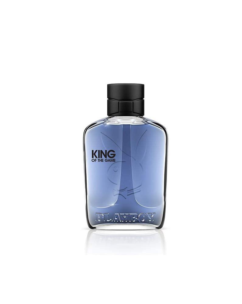 Playboy King of The Game Eau de Toilette Spray for Men, 3.4 Ounce - Image 1